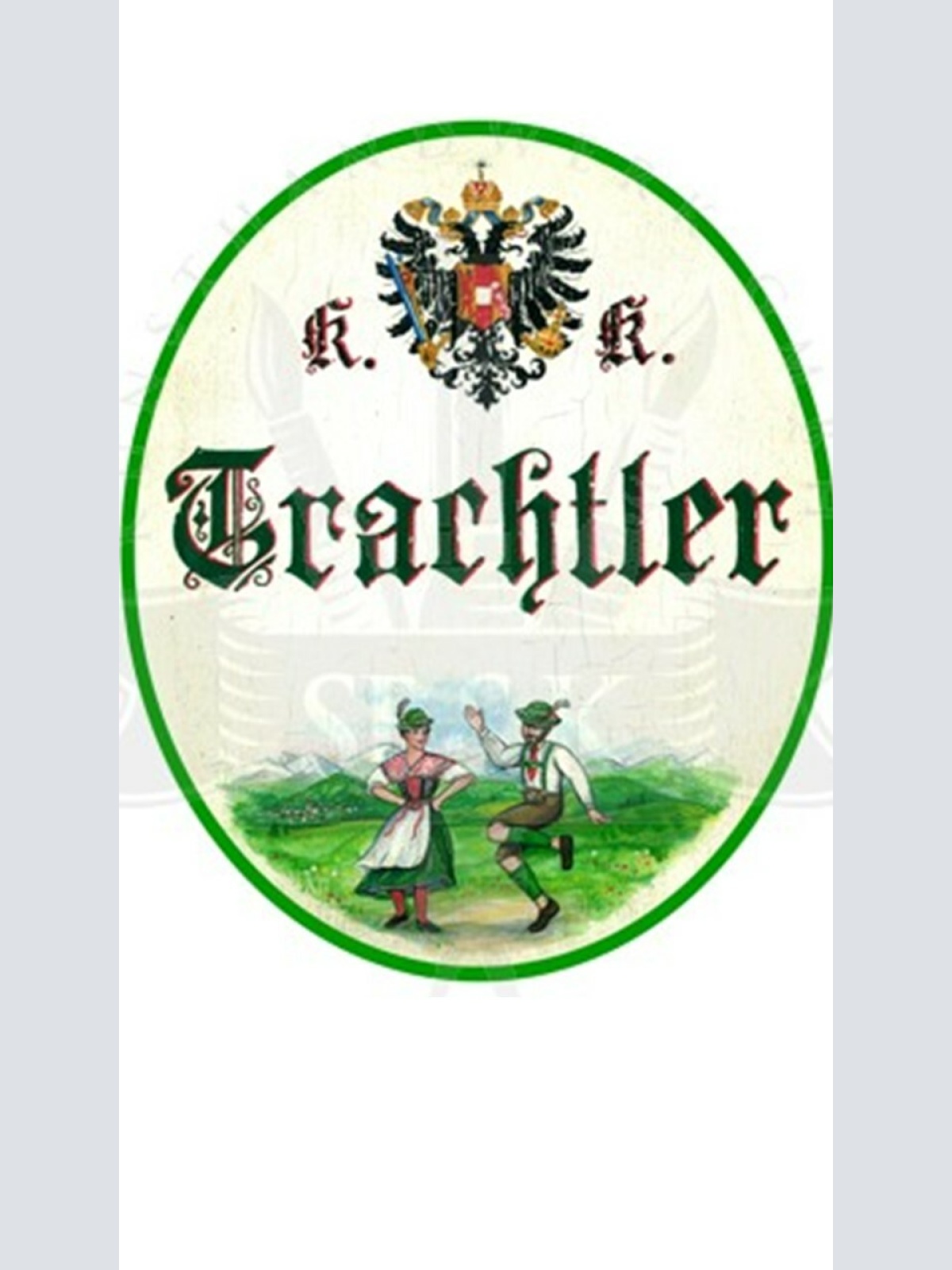 KuK Nostalgie Holzschild "Trachtler"