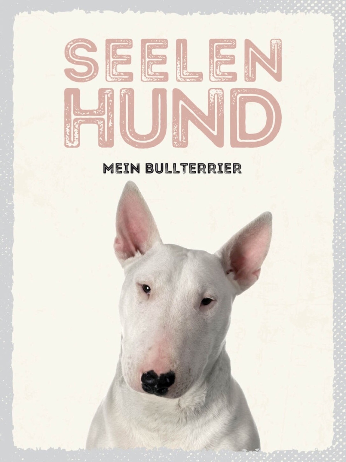 Schild Seelenhund Nein Bullterrier Hund Tier Liebe 12x18 20x30 30x40 Blech/Holz