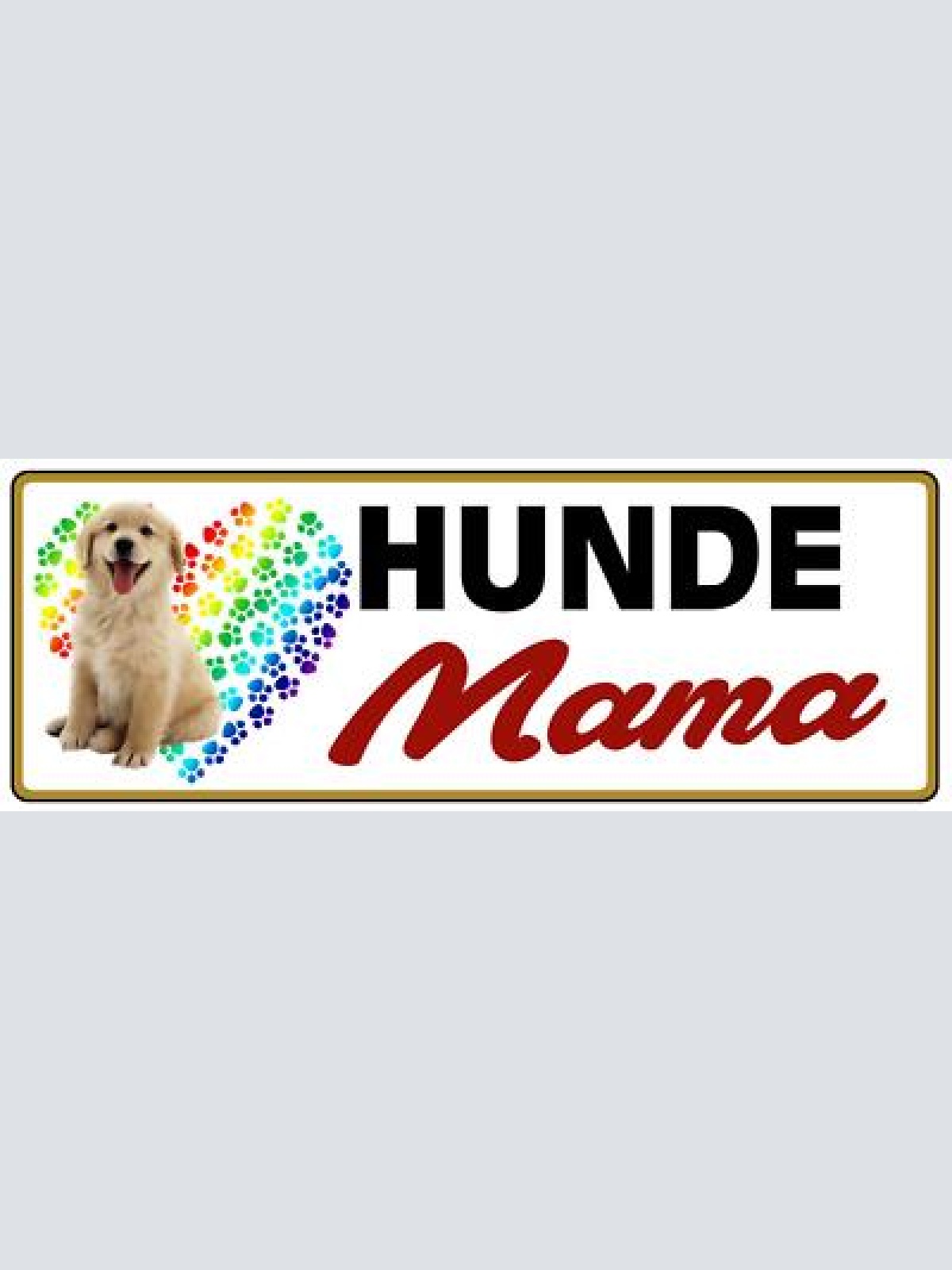 Schild hunde mama haus tier liebe hund fan narr mutter 27 x 10 blech od. holz