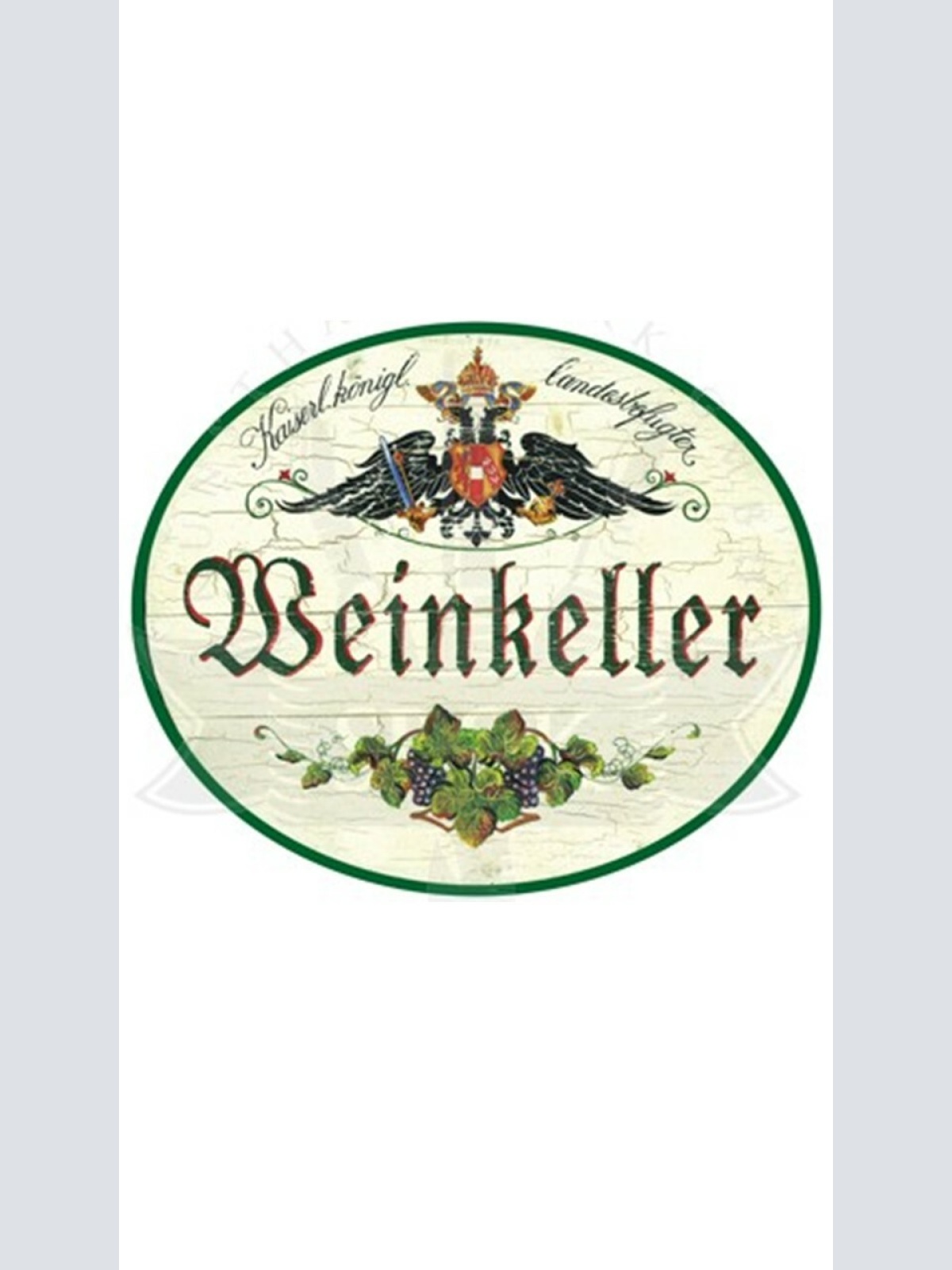 KuK Nostalgie Holzschild "Weinkeller"