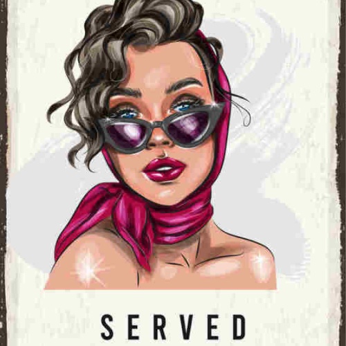 Schild Gin & Tonic Served Daily At The Milsted's Alkohol 27x10 Blech od.Holz