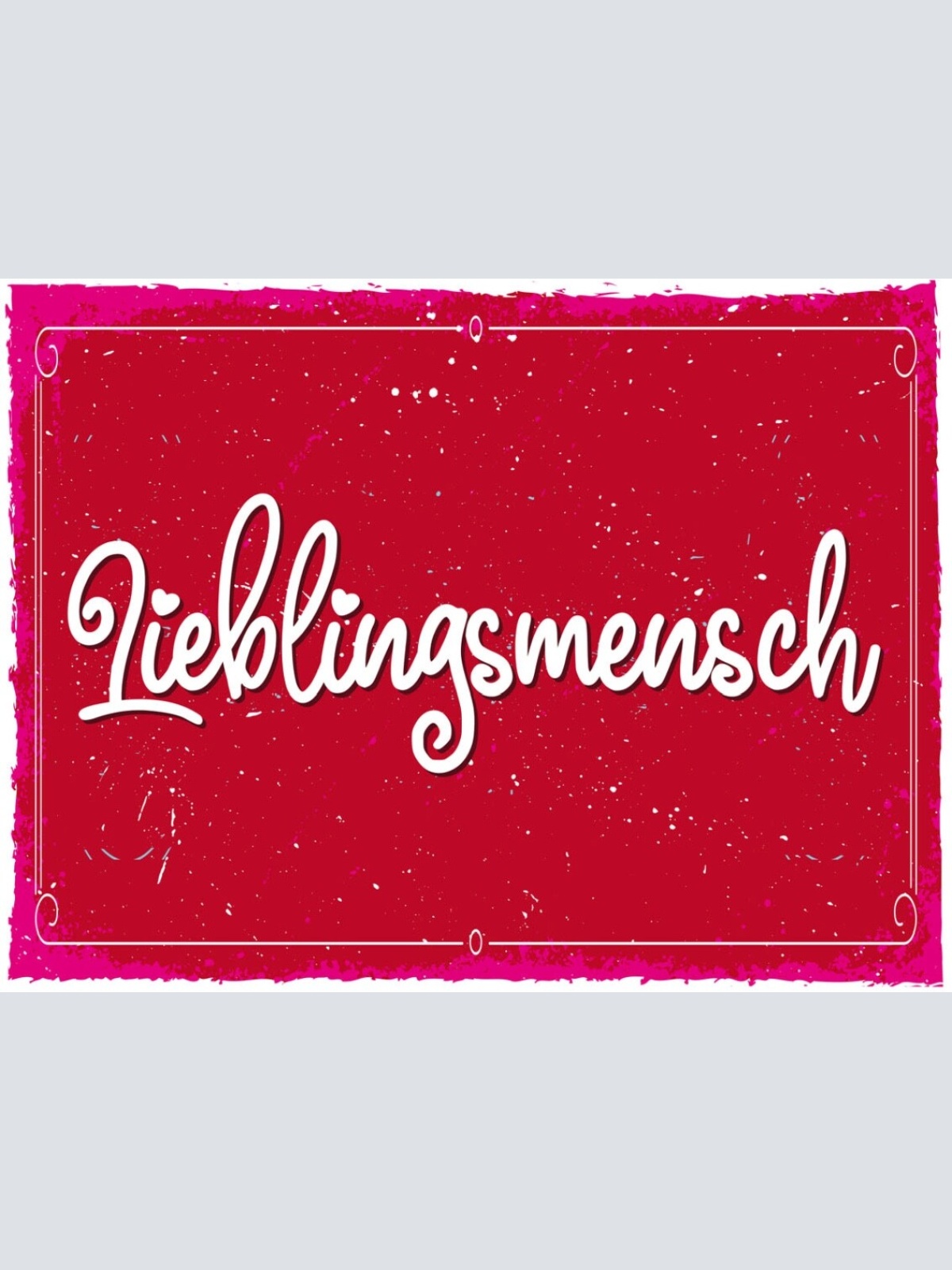 Schild Lieblingsmensch Liebe Freundschaft Partner 12x18 20x30 30x40 Blech/Holz