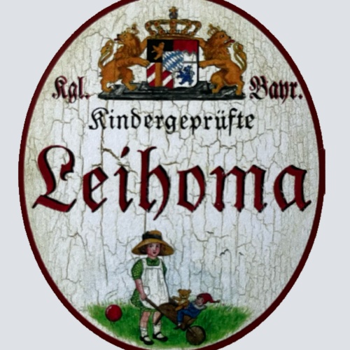 Nostalgie Holzschild Bayern Königlich Bayerische Kindergeprüfte Leihoma Schild