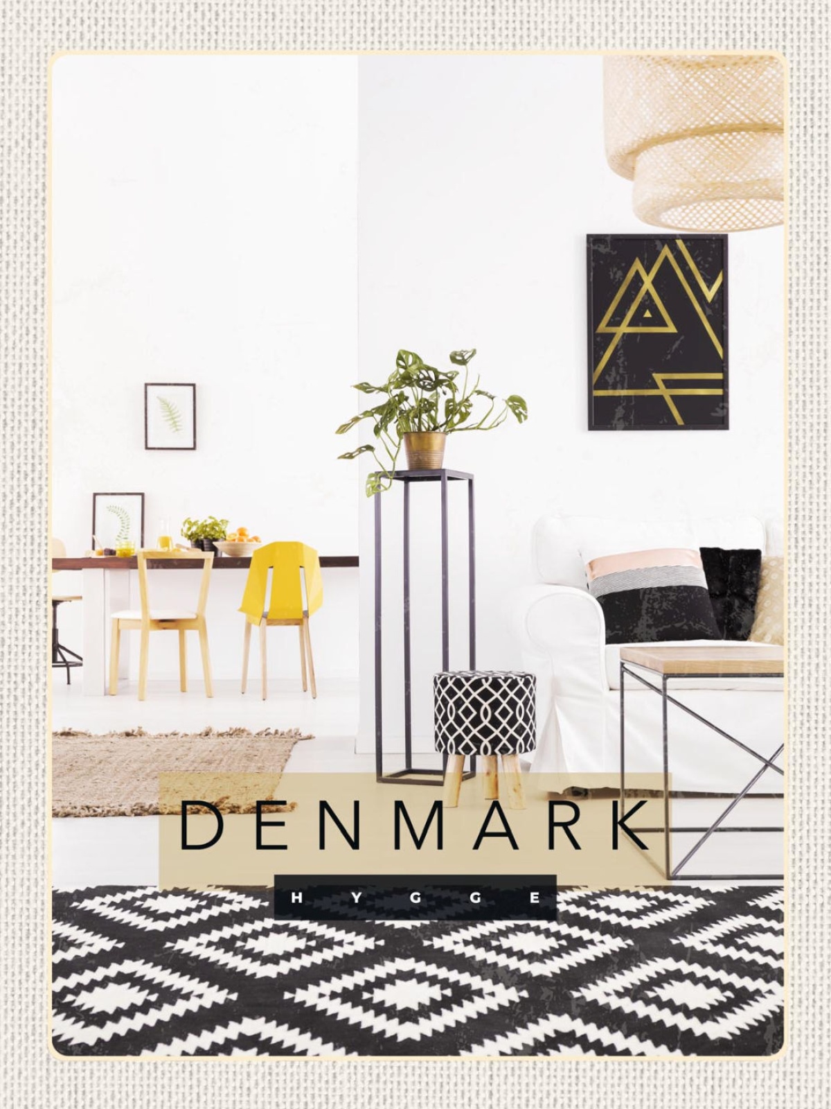 Schild Denmark Dänemark Moderne Wohnung Hygge 12x18 20x30 30x40 Blech/Holz