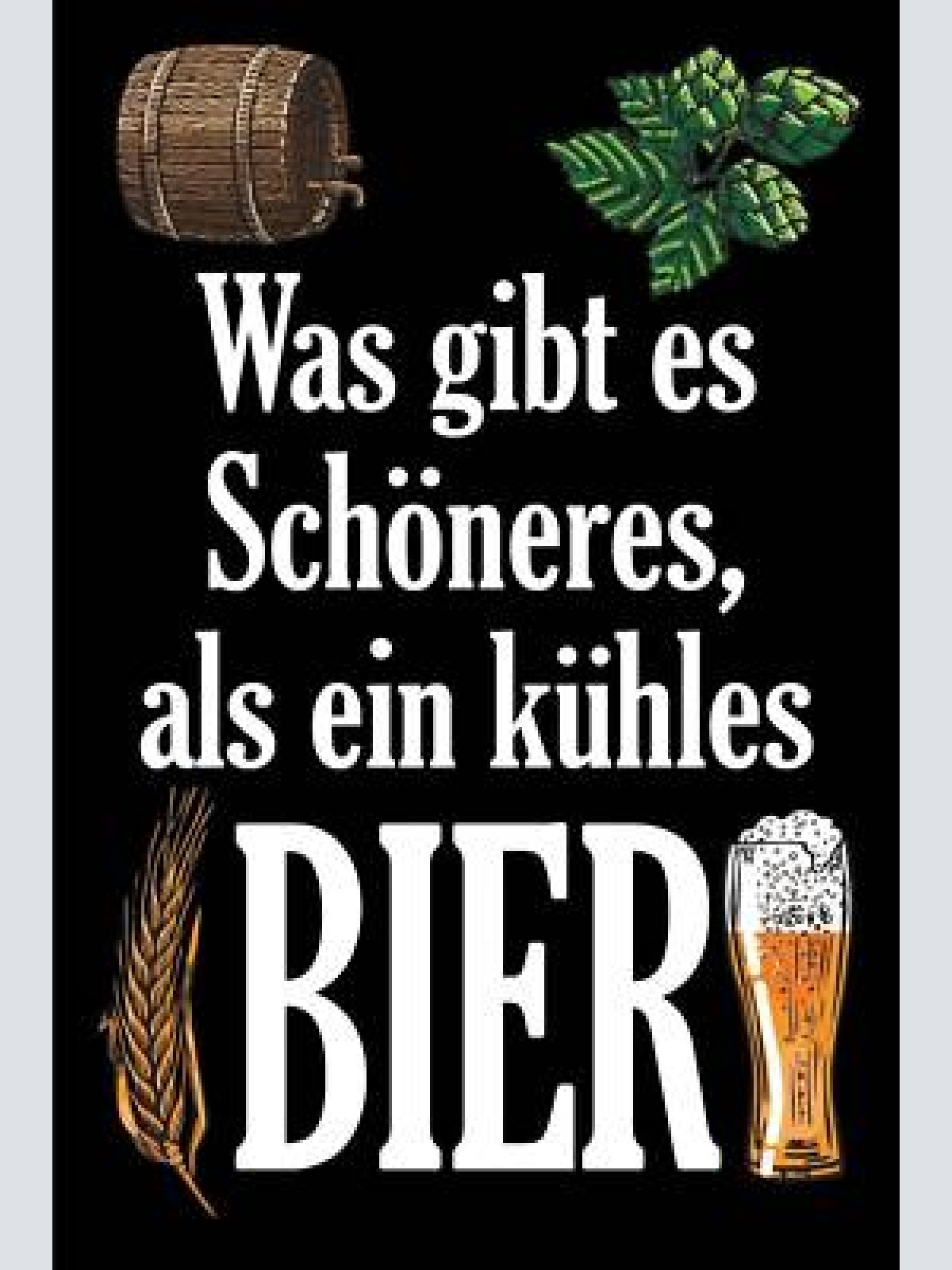 Nostalgie schild kühles bier glas alkohol 12x18 / 20x30 / 30x40 blech od. holz