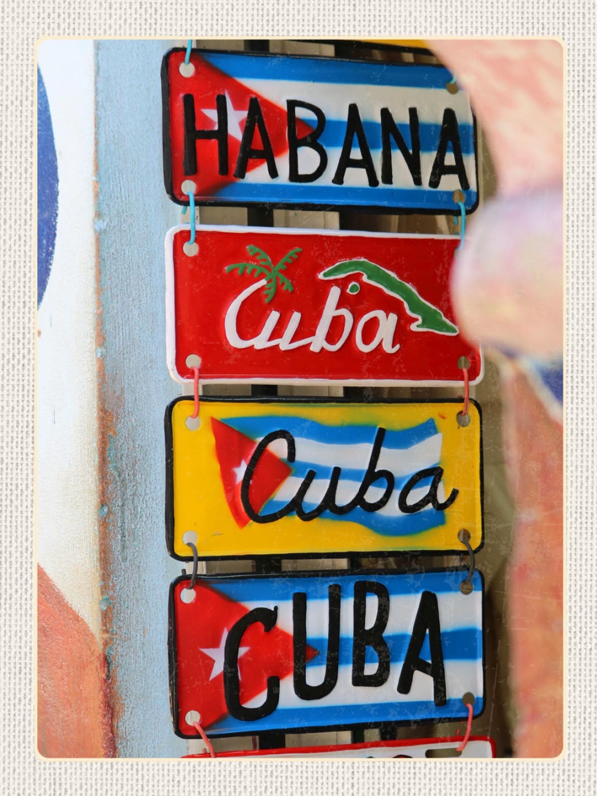 Schild Cuba Kuba Blechschilder Habana Havanna 12x18 20x30 30x40 Blech/Holz