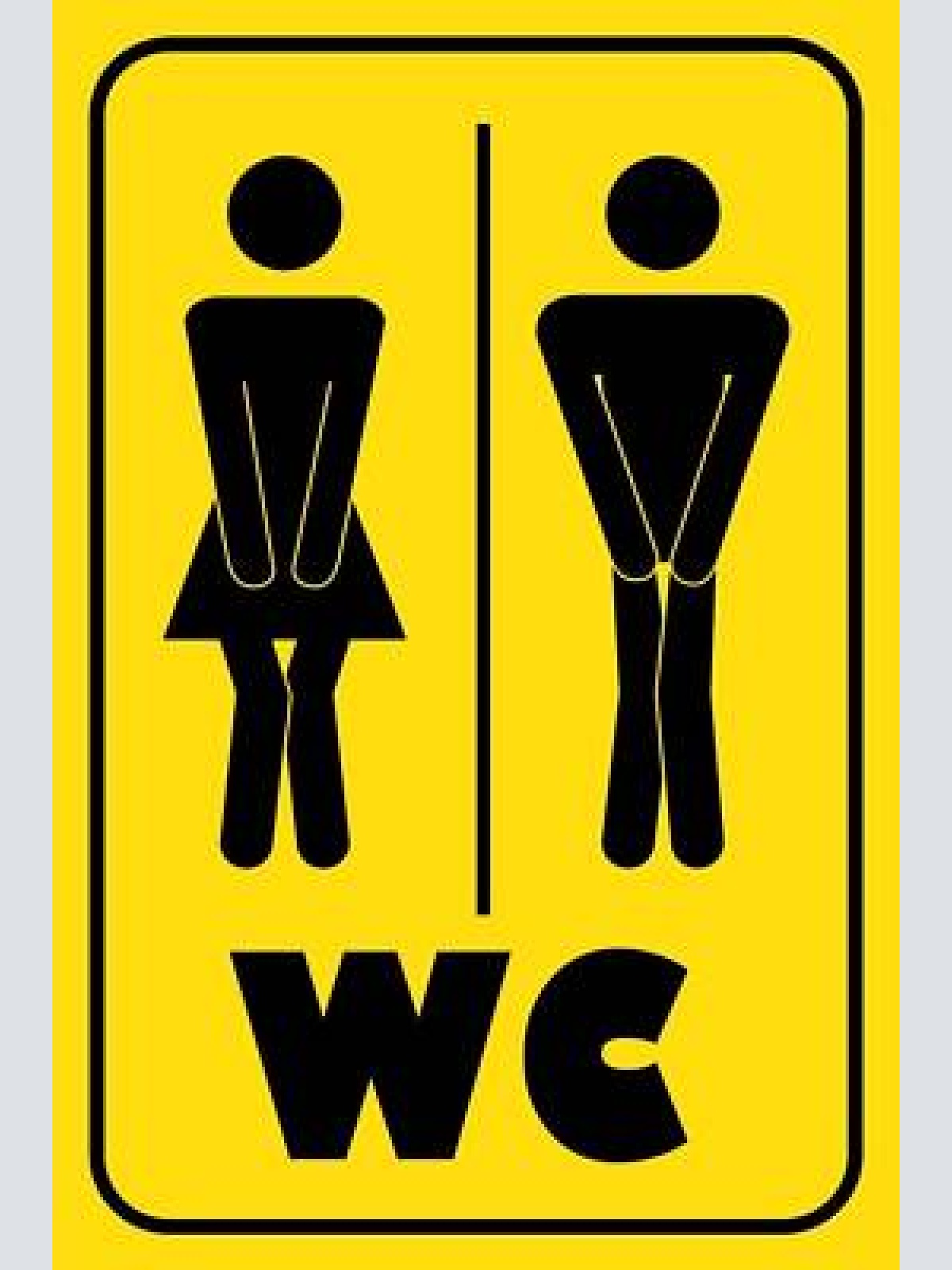 Nostalgie schild wc toilette frau mann 12x18 / 20x30 / 30x40 blech od. holz