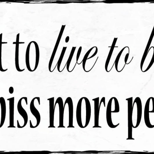 Schild I Want To Live To Be 80 So I Can Piss More People Off Alter Jahre 27x10