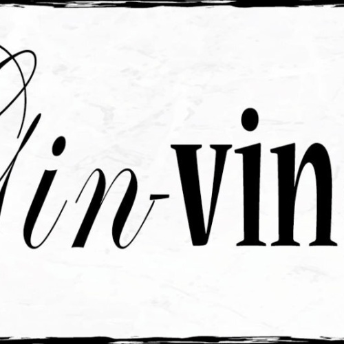 Schild I'm Gin-vincible Gin Alkohol Trinken Unbesiegbar 27x10 Blech od.Holz