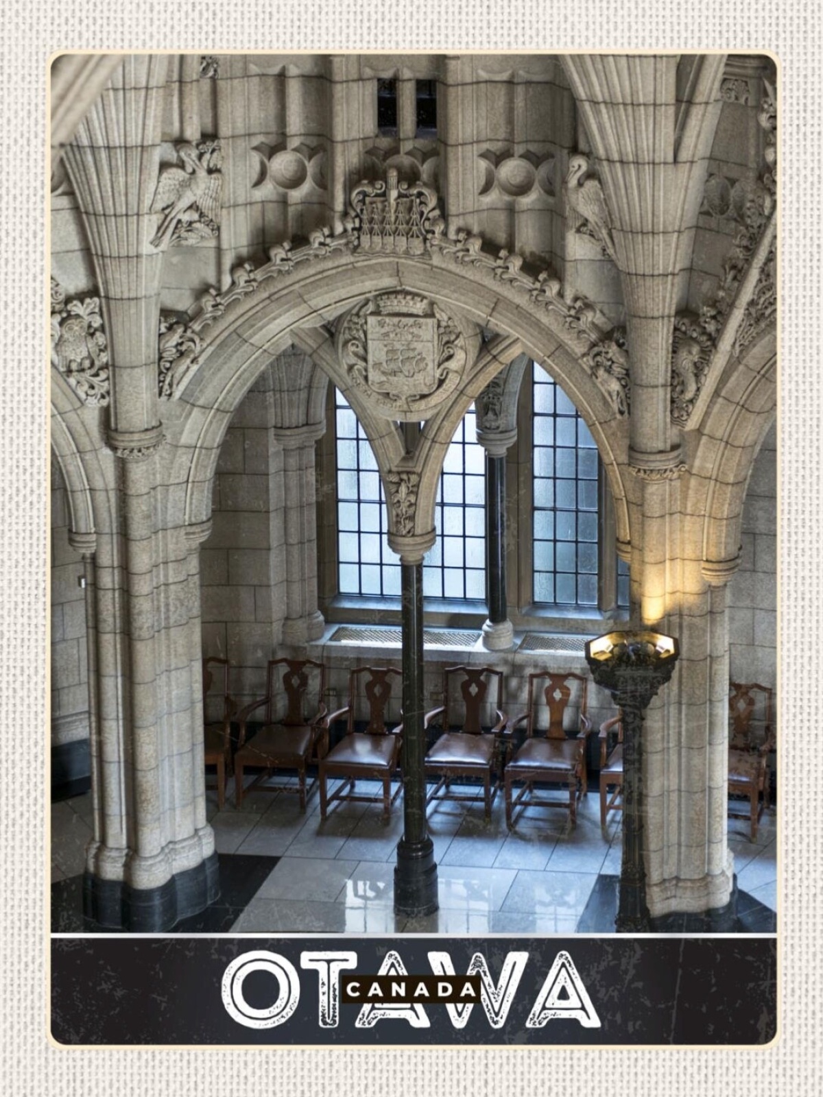 Schild Ottawa Canada Parliament Hill Ontario 12x18 20x30 30x40 Blech od. Holz