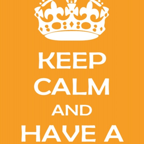 Schild Spruch Keep calm and have a beer Ruhe bewahren Bier trinken Alkohol JW