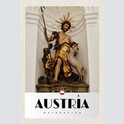 Schild spruch austria österreich heiliger johannes jw
