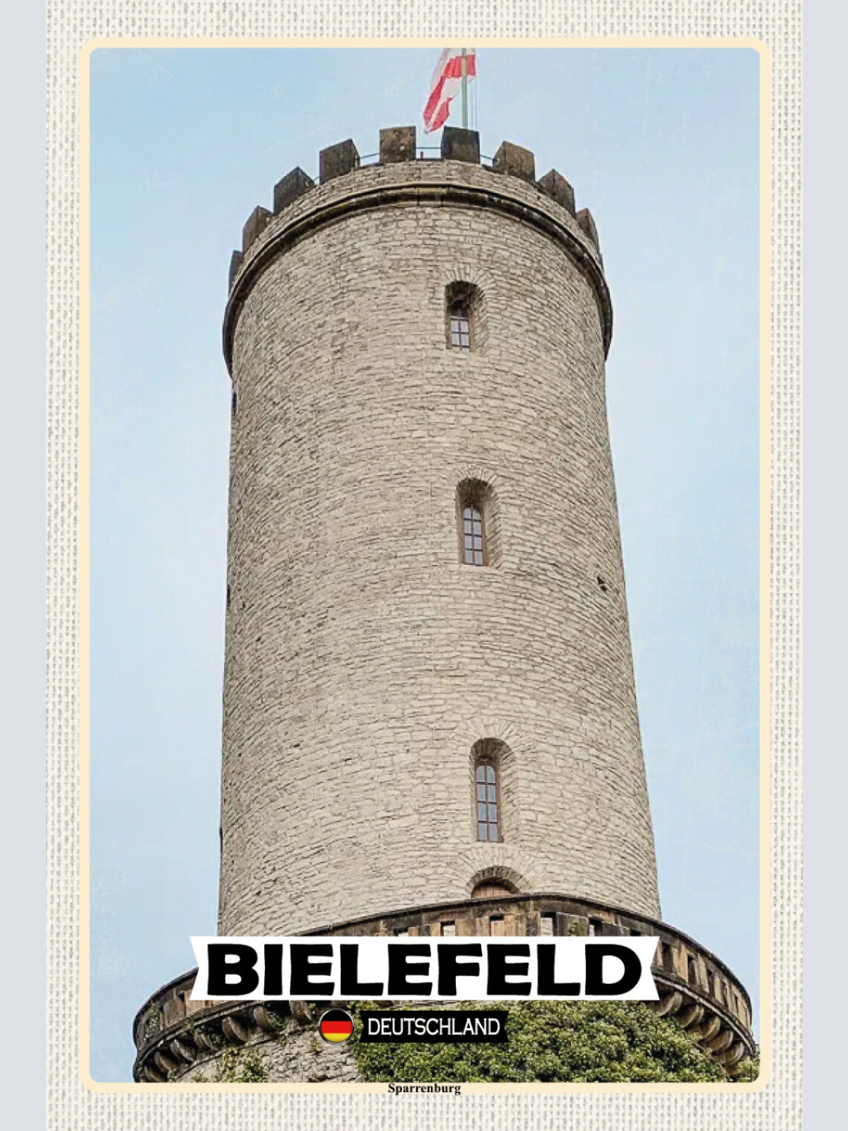 Schild Spruch Bielefeld Deutschland Sparrenburg JW