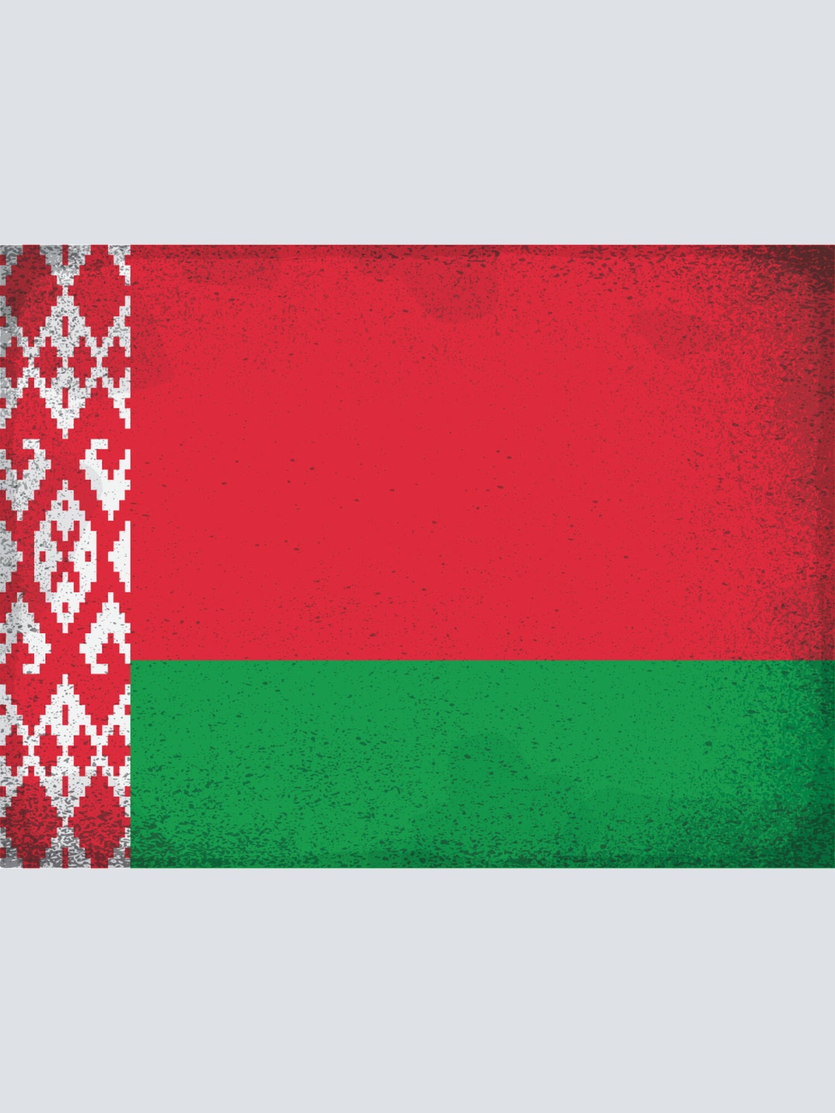 Schild Spruch Nationalflagge Belarus / Weißrussland JW