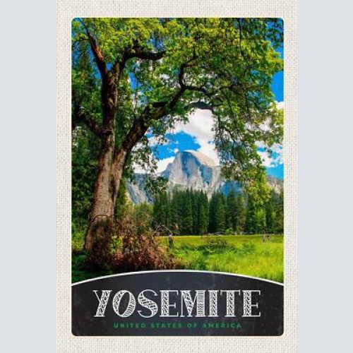 Schild spruch yosemite nationalpark united states of america usa berg jw