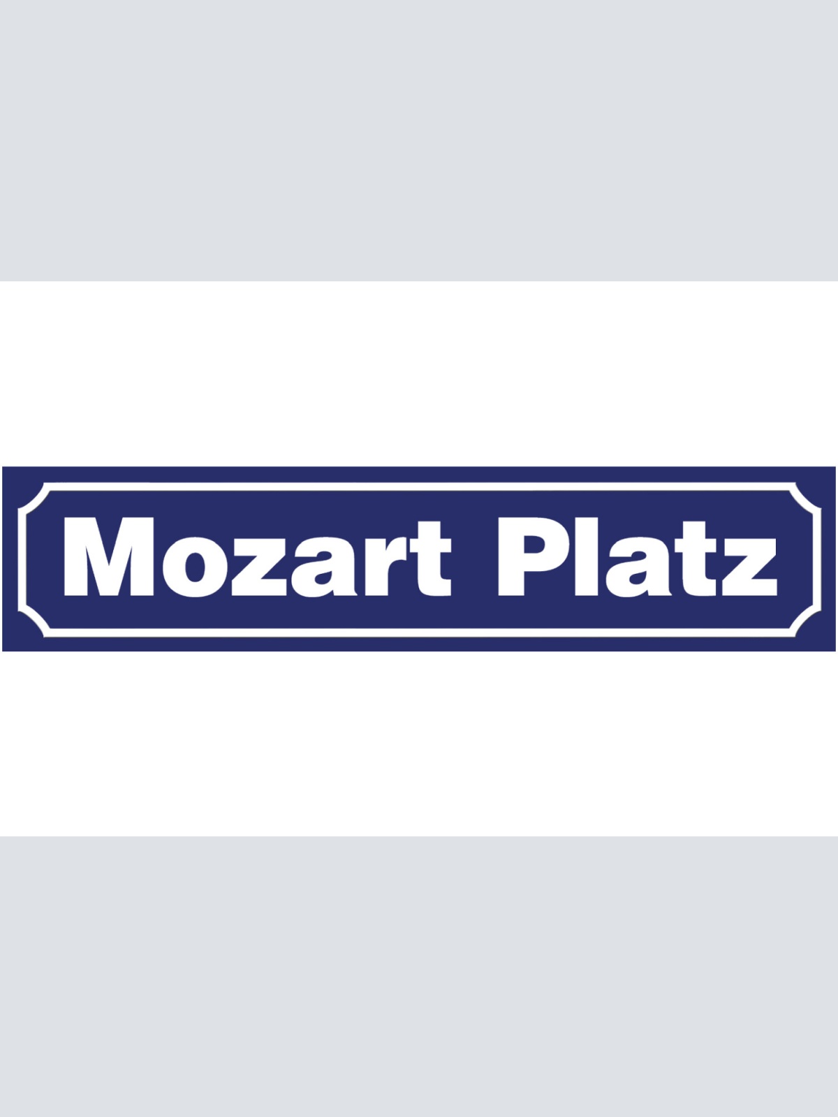 Schild Mozart Platz Salzburg Altstadt Amadeus Ort Straße 46 x 10 Blech od. Holz