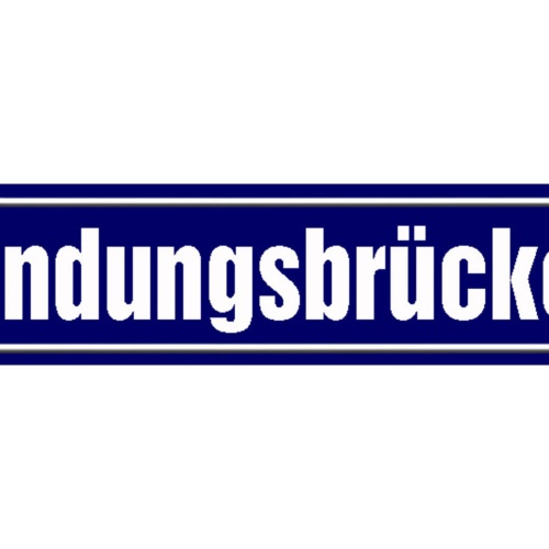 Schild Landungsbrücken St.Pauli Hamburg Ort Straße Platz 46 x 10 Blech od. Holz