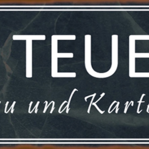 Schild Zu Teuer Augen Zu & Karte Durch Geld Pleite 27 x 10 Blech od. Holz