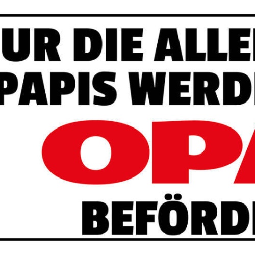 Schild Nur Die Besten Papis Werden Zum Opa Befördert Großvater Papa Kind 27x10