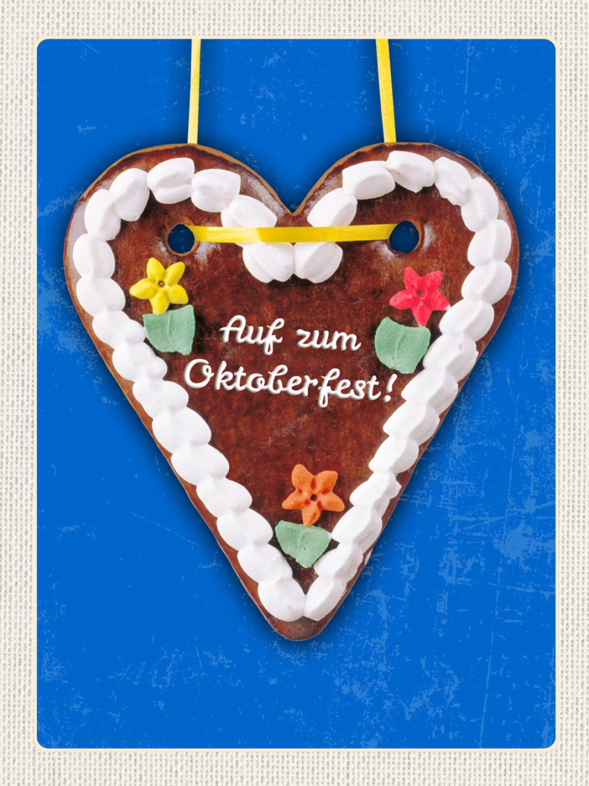 Schild Oktoberfest München Bayern Lebkuchen Herz D 12x18 20x30 30x40 Blech/Holz