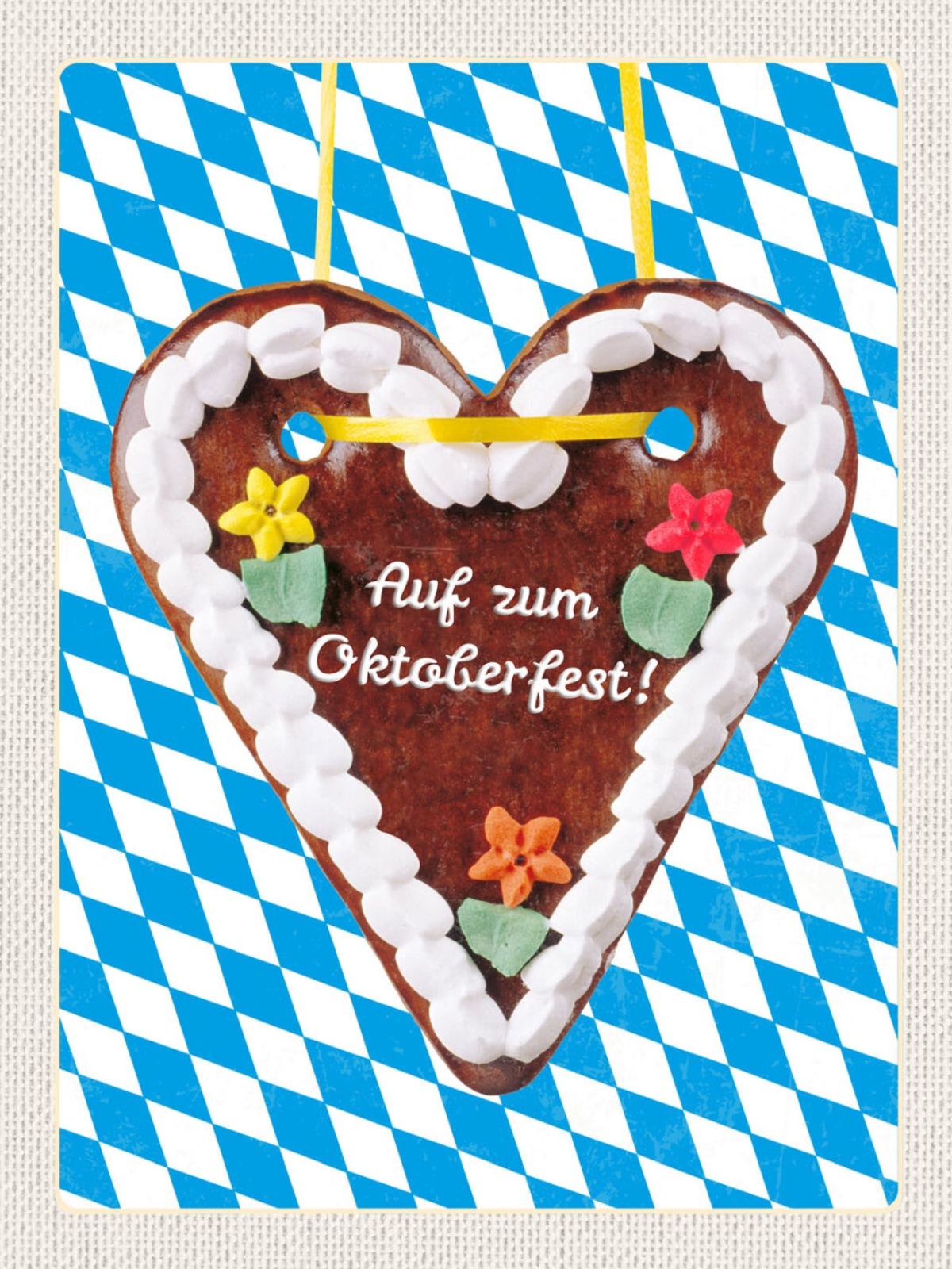 Schild Oktoberfest München Bayern Lebkuchen Herz D 12x18 20x30 30x40 Blech/Holz