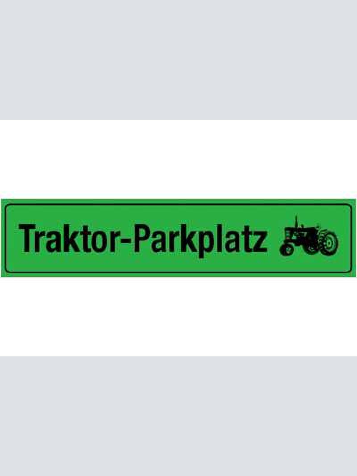 Schild traktor parkplatz parken bauer bauernhof farm 46 x 10 blech od. holz