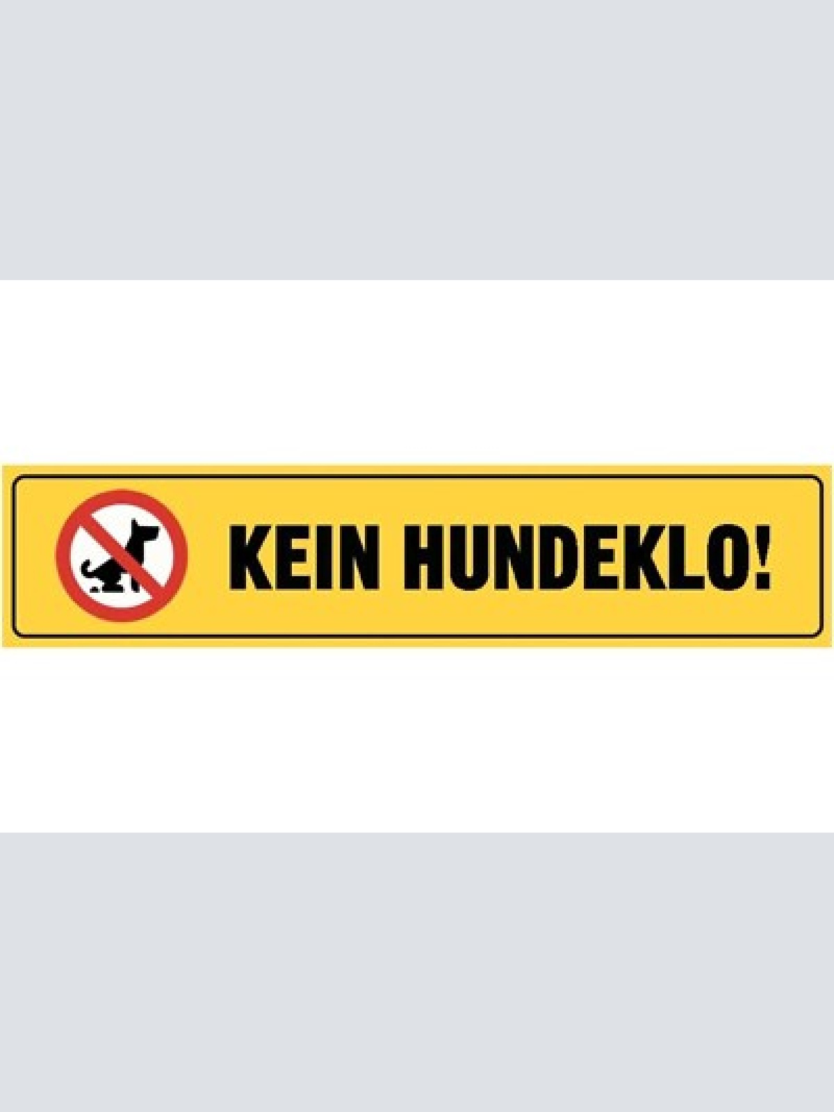 Schild kein hunde klo gassi wc toilette hund tier wiese 46 x 10 blech od. holz
