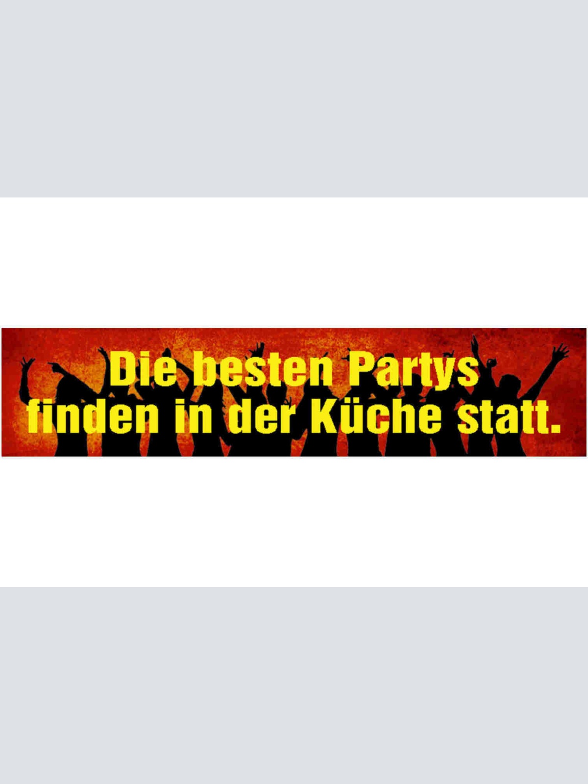 Schild Beste Party Küche Kochen Feier Essen Koch Wohnung 46 x 10 Blech od. Holz