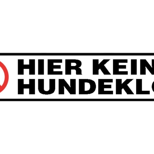 Schild hier kein hunde klo wiese toilette wc hund gassi 46 x 10 blech od. holz