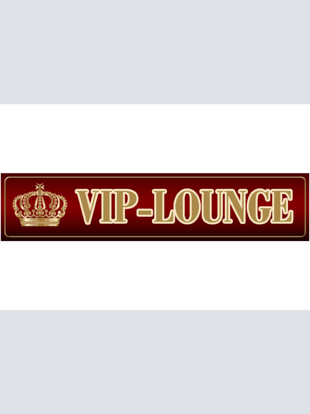 Schild VIP Lounge Wichtig Leute Prominente Aufenthaltsraum 46 x 10 Blech od.Holz