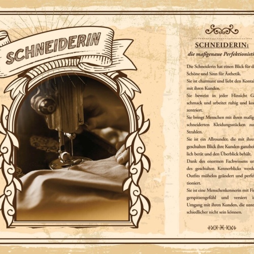Schild Schneiderin Beruf Schneiderei Kleidung 12x18 20x30 30x40 Blech/Holz
