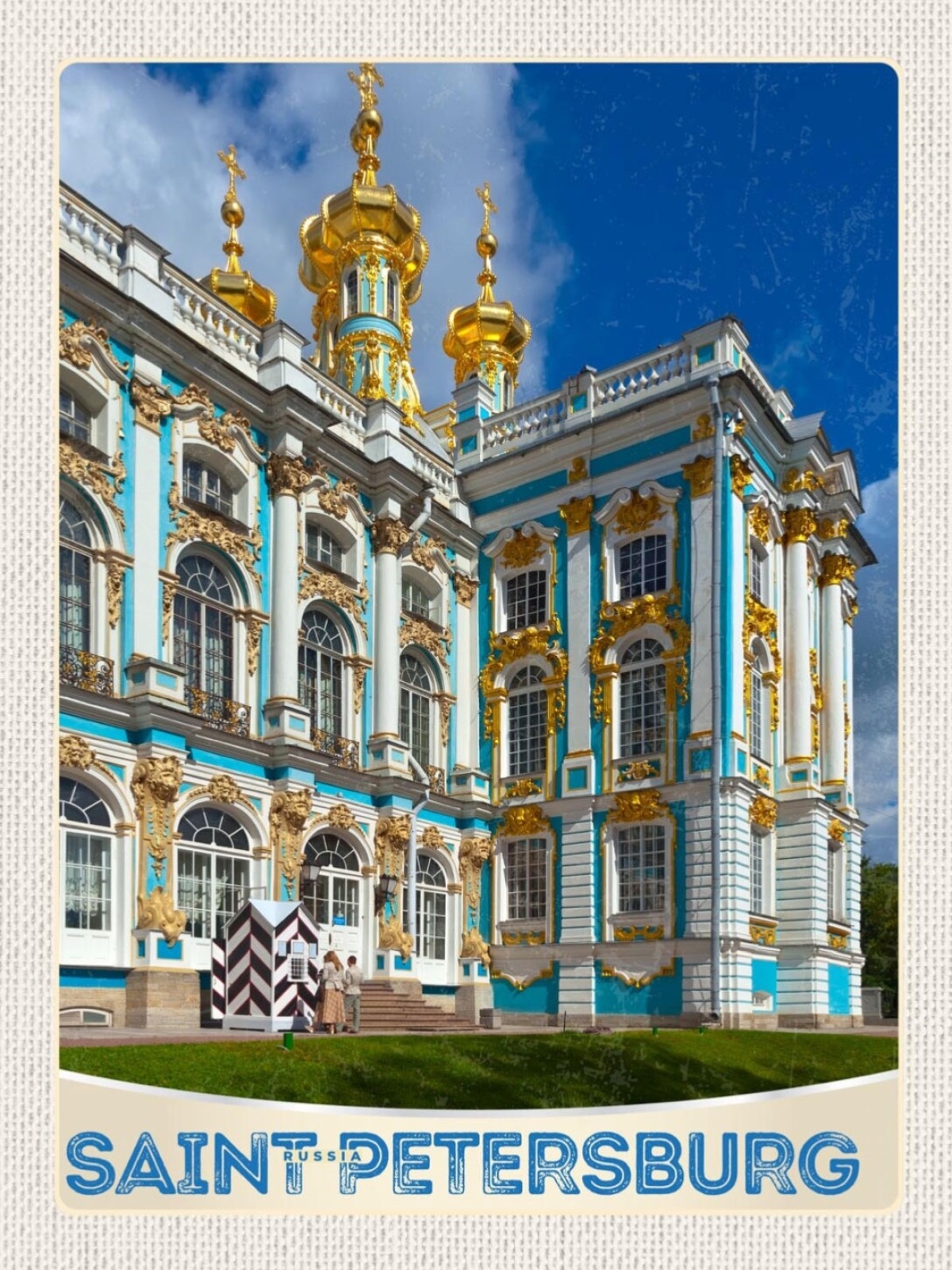 Schild Saint Petersburg Russia Russland Museum 12x18 20x30 30x40 Blech/Holz