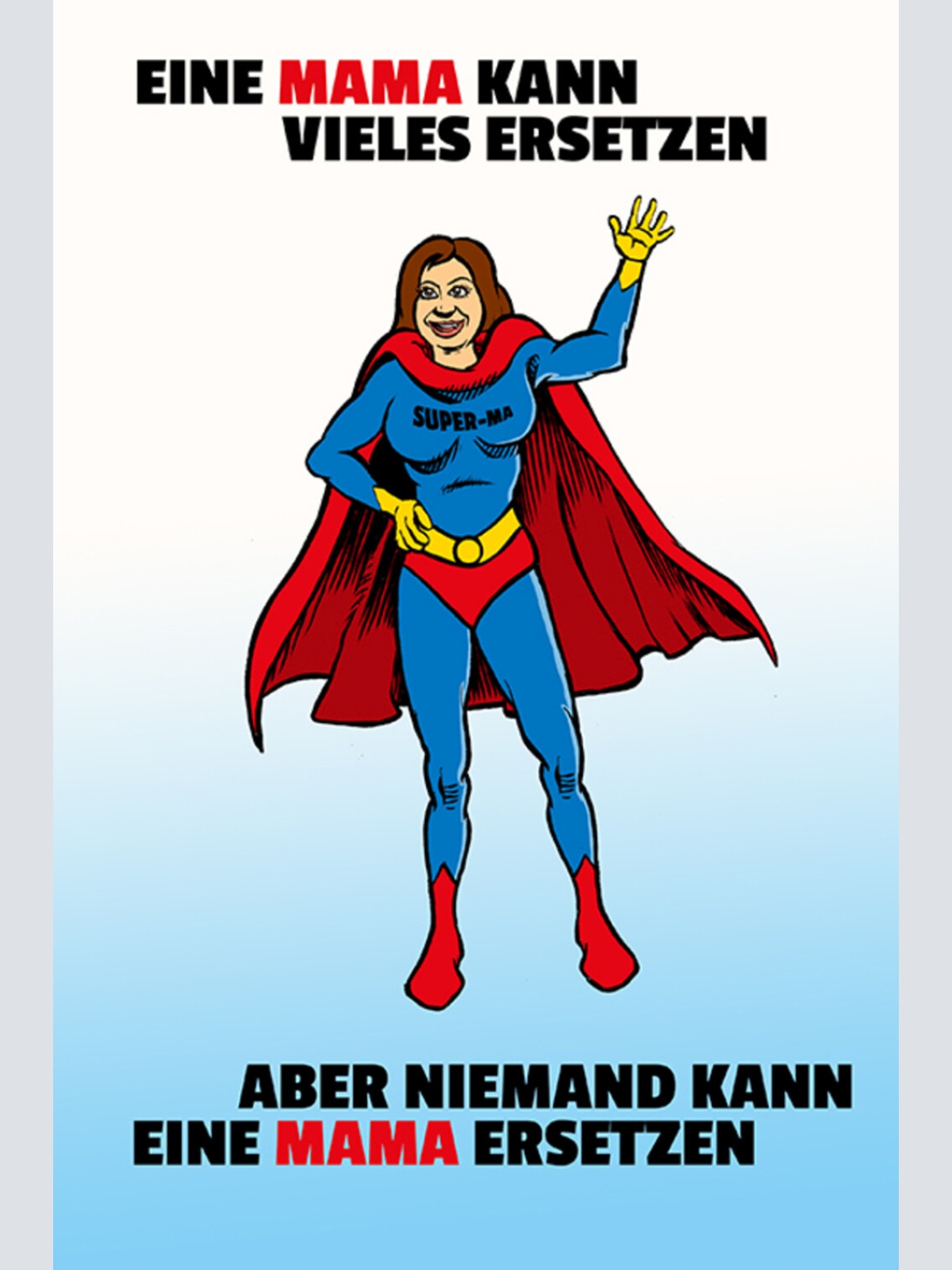 Schild Spruch Eine Mama kann vieles ersetzen Aber niemand kann eine Mama JW