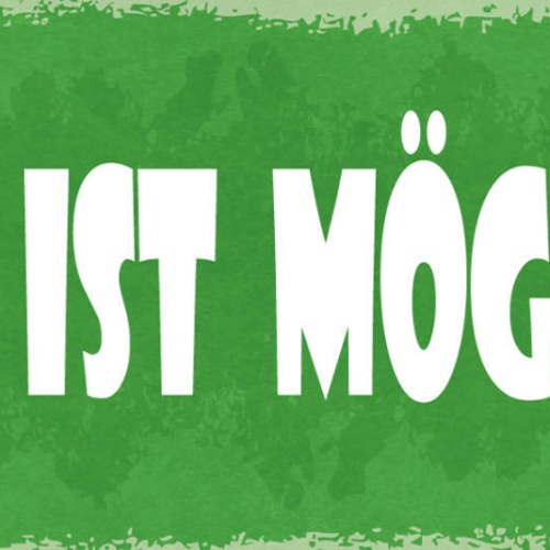 Schild Alles Ist Möglich Nichts Unmöglich Leben Liebe Arbeit 27x10 Blech od.Holz