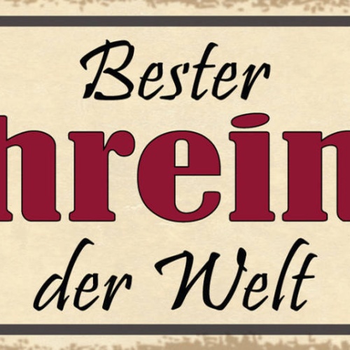 Schild Bester Schreiner Der Welt Tischler Tischlerei Holz 27x10 Blech od.Holz