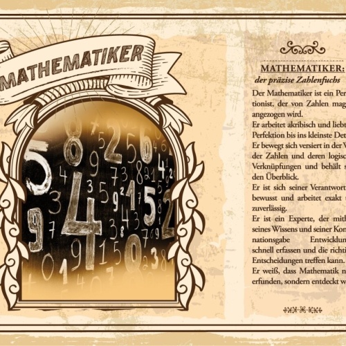 Schild Mathematiker Beruf Mathematik Rechnen Zahlen 12x18 20x30 30x40 Blech/Holz