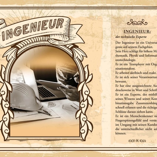 Schild Ingineur Beruf Titel Fachleute Techniker Bau 12x18 20x30 30x40 Blech/Holz