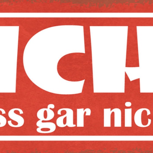 Schild Ich Muss Gar Nichts Eigener Willen Selbstbestimmung 27x10 Blech od.Holz