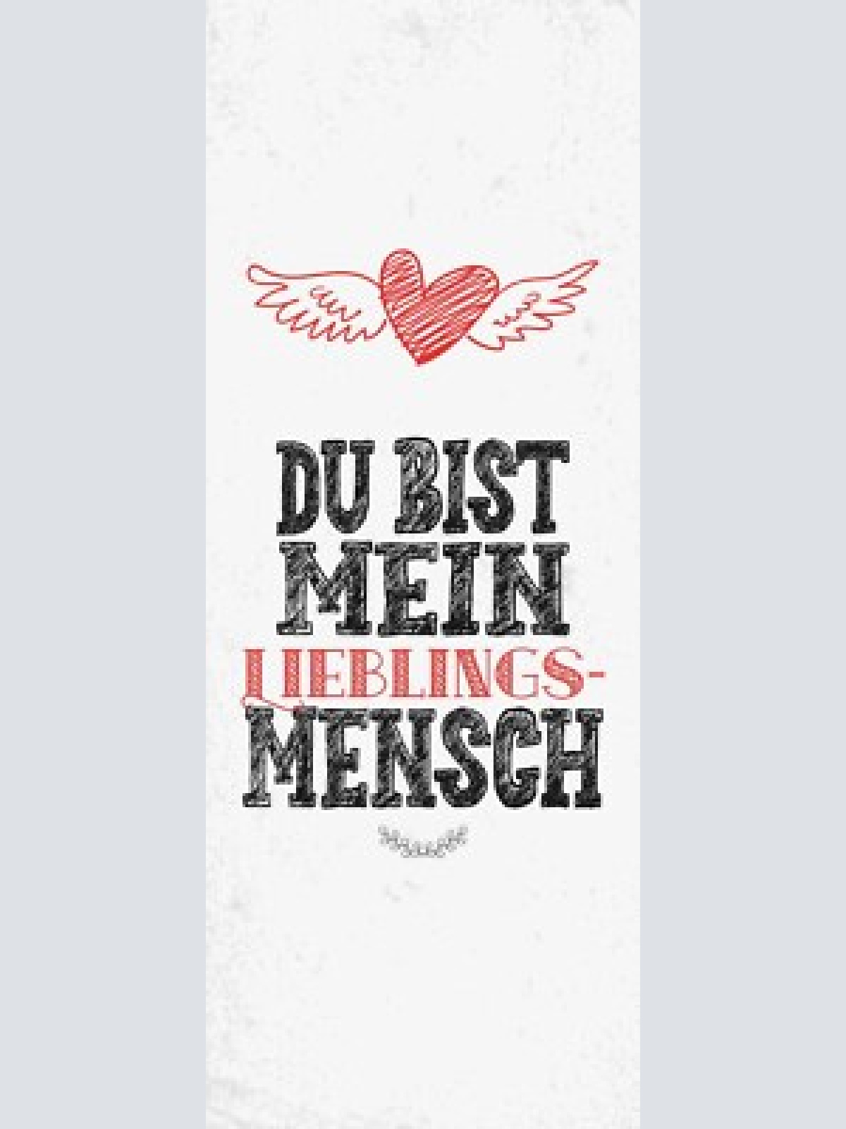 Schild du bist mein lieblingsmensch liebling liebe freunde 27x10 blech od.holz
