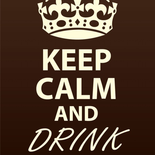 Schild Keep Calm Drink Coffee Kaffee Trinken 12x18 / 20x30 / 30x40 Blech od.Holz