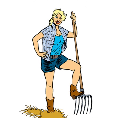 Schild Spruch Keine Frau ist perfekt Aber als Dorfkind ist man verdammt nah JW