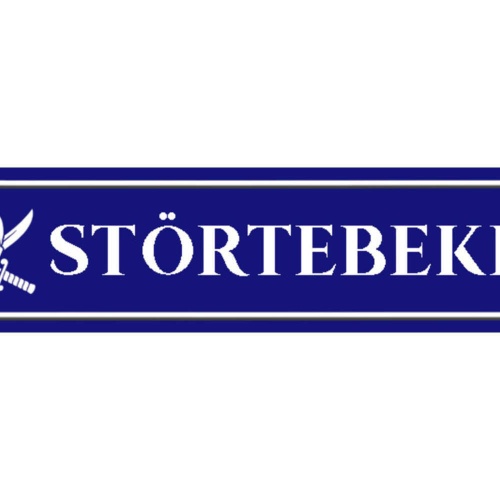 Schild Störtebeker Seeräuber Hamburg Statue Ort Platz 46 x 10 Blech od. Holz