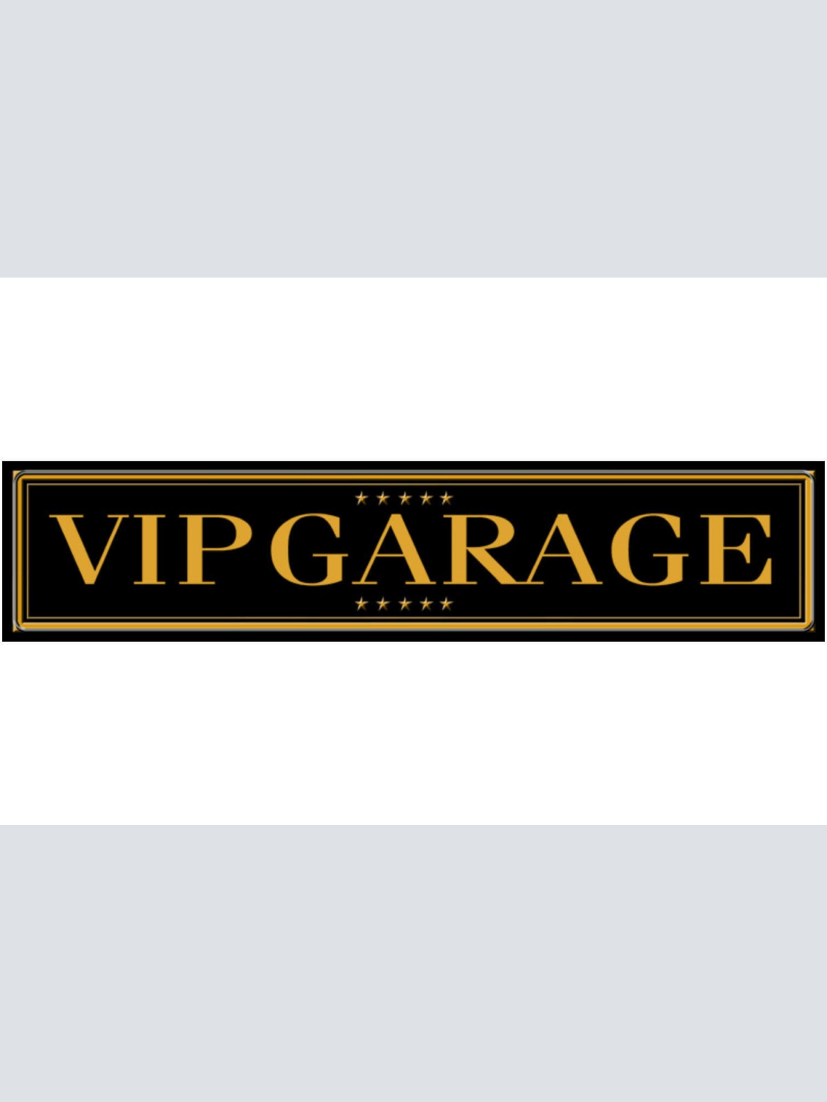 Schild VIP Garage Auto Fan Mechaniker Sammler Exklusiv 46 x 10 Blech od. Holz