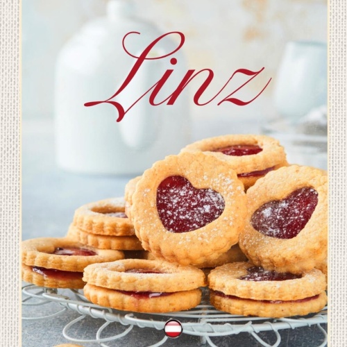 Schild Linz Österreich Oberösterreich Linzer Räder 12x18 20x30 30x40 Blech/Holz