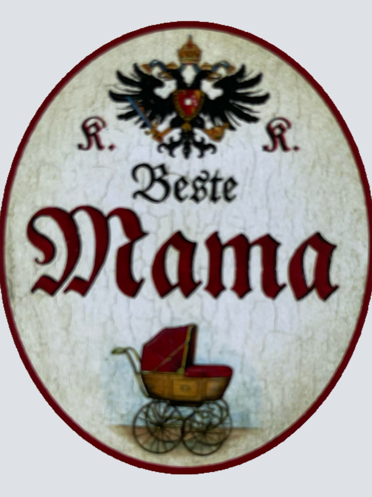 KuK Nostalgie Holzschild Beste Mama Mutter Kind Kinder Familie Eltern Schild