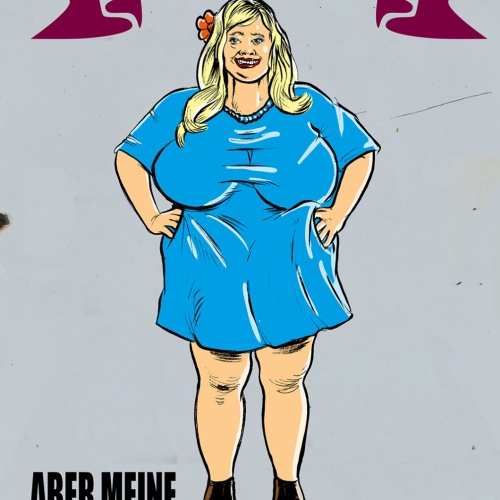 Schild Spruch Mütter machen schöne Kinder meine musste übertreiben Frauen JW