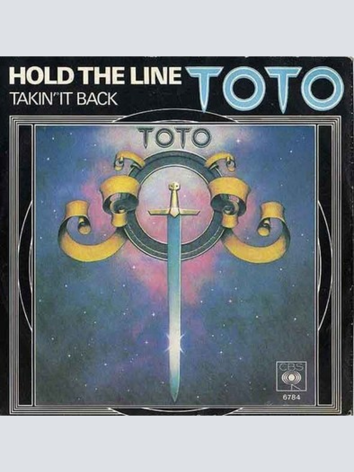 7", Single Toto - Hold The Line