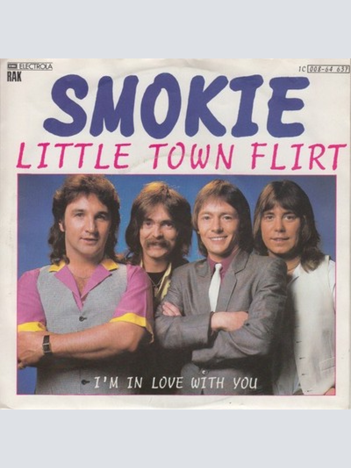 7", Single Smokie - Little Town Flirt