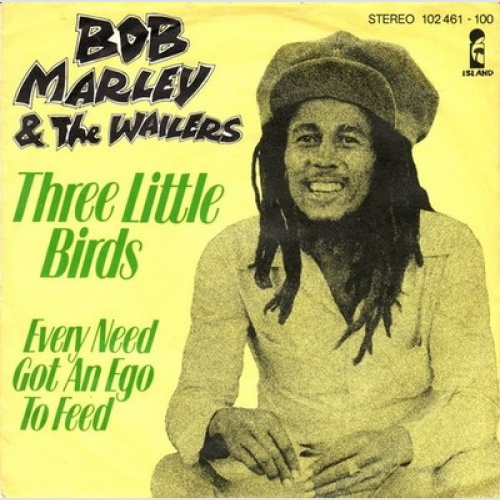 7", Single Bob Marley & The Wailers - Three Little Birds