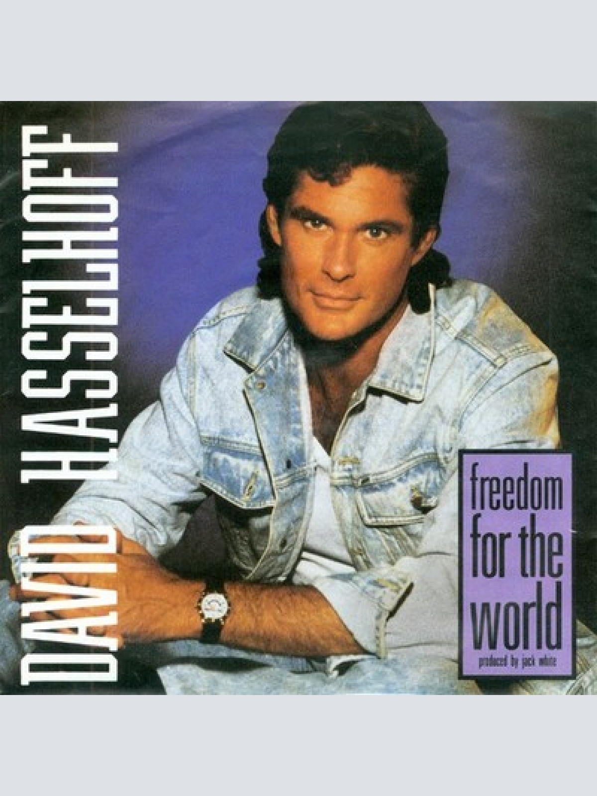 7", Single David Hasselhoff - Freedom For The World
